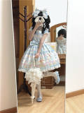 Summer Ice Cream Sweet Lolita Dress and Headbow
