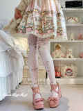 Roji Bowknots and Horse Printed Lolita Tights