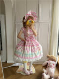 Summer Ice Cream Sweet Lolita Dress and Headbow