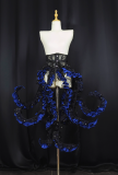 Cthulhu Tentacle Shape Adjustable Dress, Petticoat and Blouse