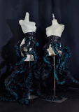 Cthulhu Tentacle Shape Adjustable Dress, Petticoat and Blouse