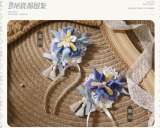 NyaNya Lolita Illustration De Porcelain Iris Lolita Accessories