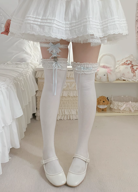 Roji Rose Lace Elastic Garters