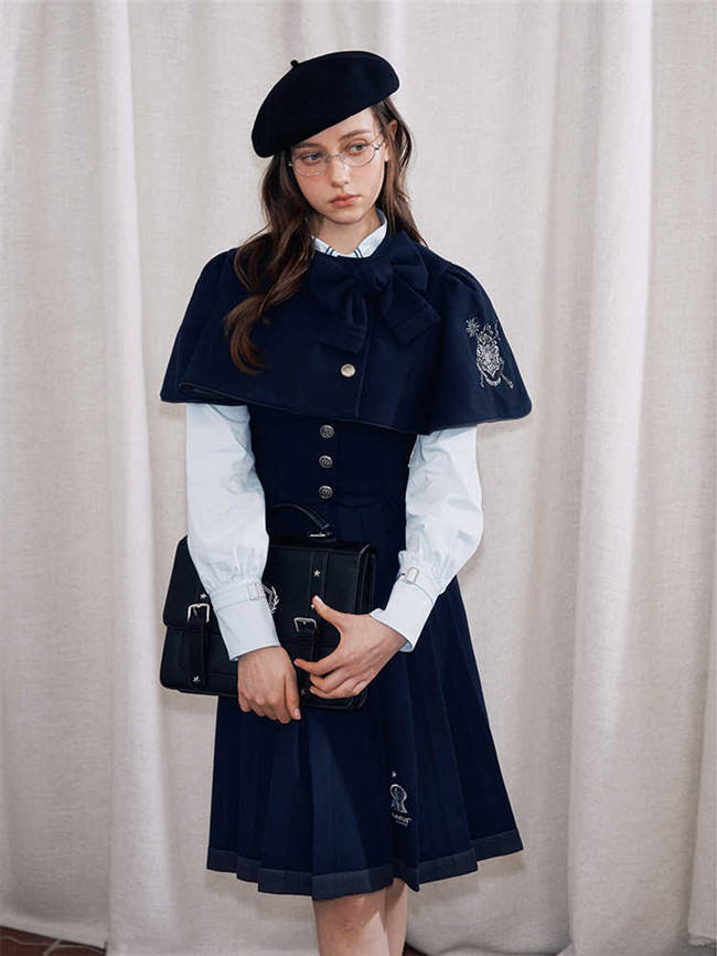 Kyouko & Harry Potter Collaborated College Cape  and Salopette Harry Potter Clothes