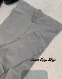 Roji Gray Velvet Lolita Tights and High Knee Socks