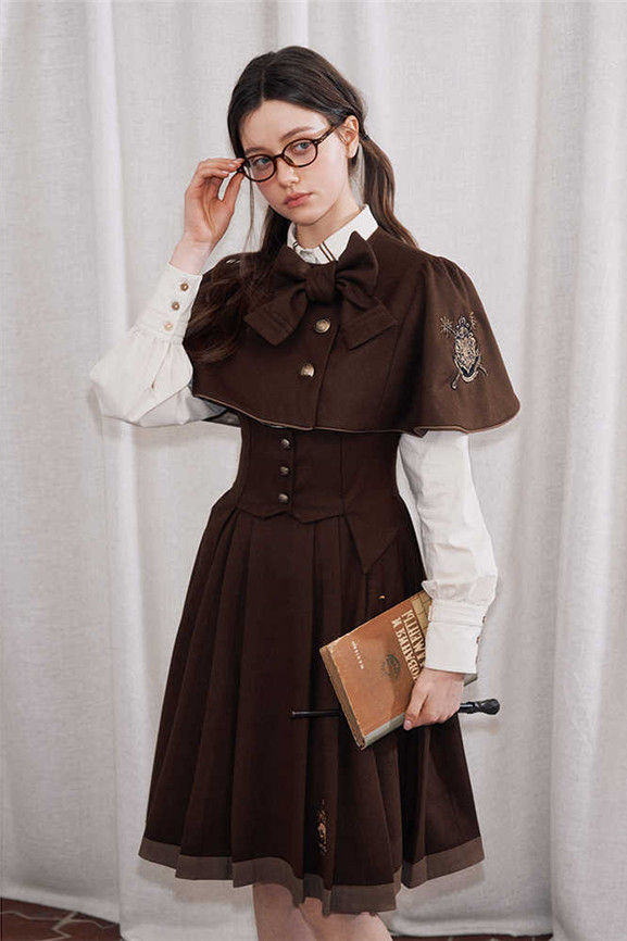 Kyouko & Harry Potter Collaborated College Cape  and Salopette Harry Potter Clothes