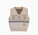 Kyouko & Harry Potter Collaborated Jacquard Knitted Vest Harry Potter Clothes