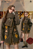 Kyouko & Harry Potter Collaborated Argyle Cardigan Harry Potter Clothes