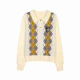 Kyouko & Harry Potter Collaborated Argyle Knitwear Harry Potter Clothes