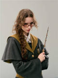 Kyouko & Harry Potter Co-signed Sailor Collar Dress with Detachable Cape Harry Potter Dress