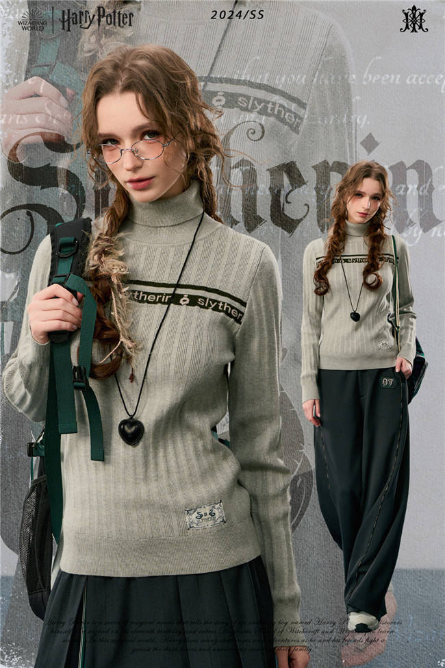 Kyouko & Harry Potter Collaborated High Neck Knitwear and Long Pants Harry Potter Clothes