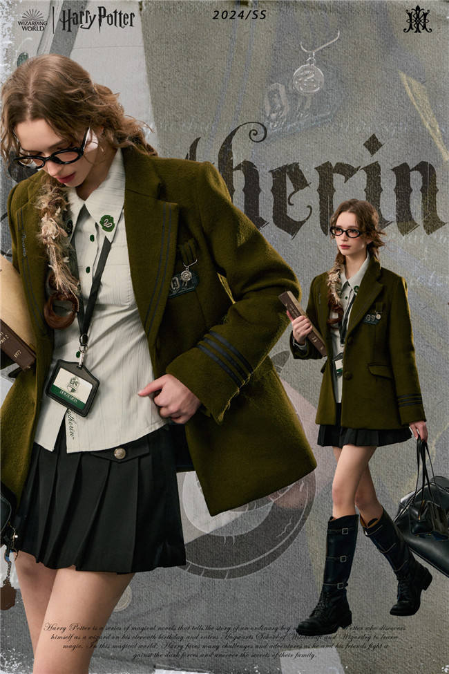 Kyouko & Harry Potter Collaborated Quilted Suit Coat Harry Potter Clothes