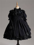 Nnstar Kiki's weekly Black Doll Lolita Dress