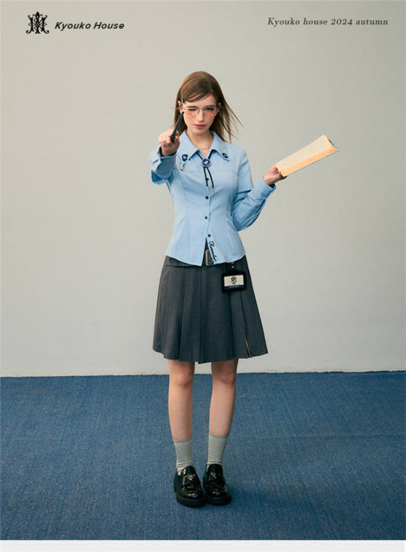 Kyouko & Harry Potter Collaborated College Skirt Harry Potter clothes