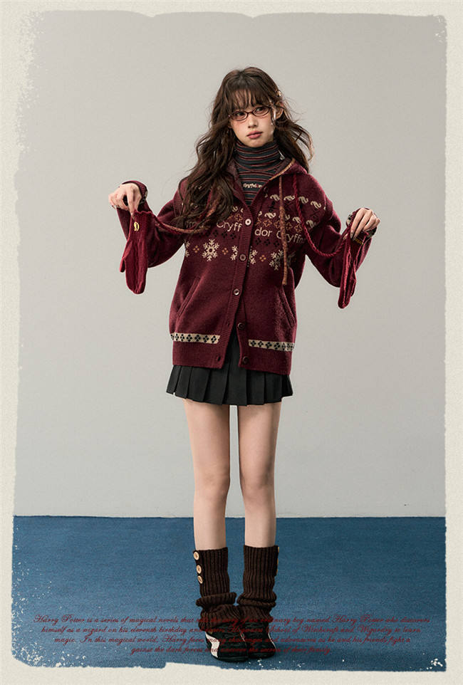 Kyouko & Harry Potter Collaborated Plush Halter Gloves Harry Potter Cosplay