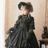 Nnstar Kiki's weekly Black Doll Lolita Dress