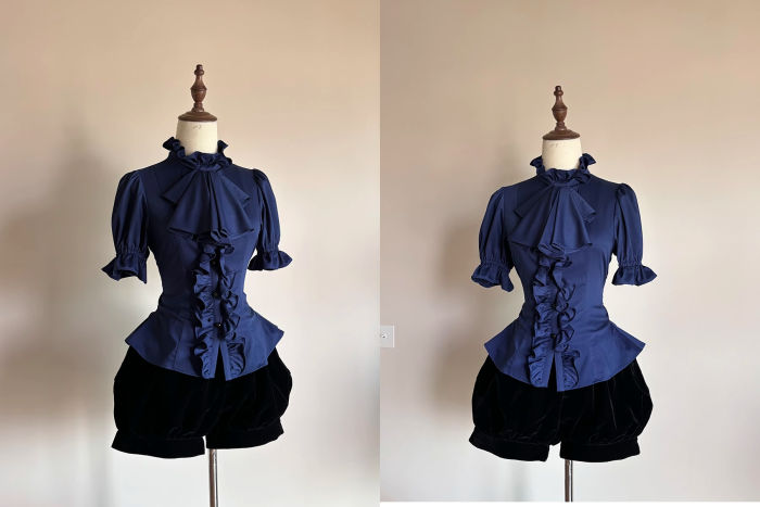 Short Sleeves Lolita Blouse