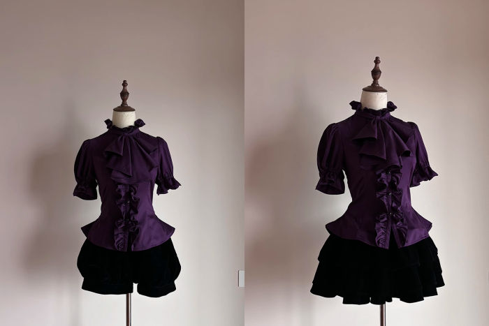 Short Sleeves Lolita Blouse