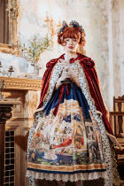 Yolanda Lolita ~Coronation Vintage Lolita OP/JSK/Skirt/Cape/Overskirt