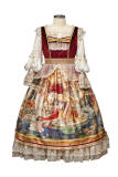 Yolanda Lolita ~Coronation Vintage Lolita OP/JSK/Skirt/Cape/Overskirt