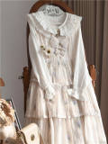 Ruffles Collar Long Sleeves Cotton Lolita Blouse