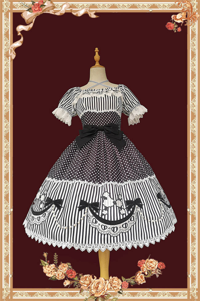 Infanta Poodle Classic Lolita Dress