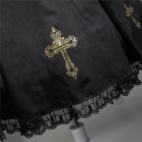Tommy Bear Maiden Prayer Cross Gothic Lolita Dress