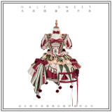 Circus Fairy Tale Super Sweet Lolita Dress, Choker and Ribbon