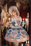 Bramble Rose Antique Cake Classic Lolita Dress Full Set
