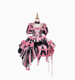 Circus Fairy Tale Super Sweet Lolita Dress, Choker and Ribbon