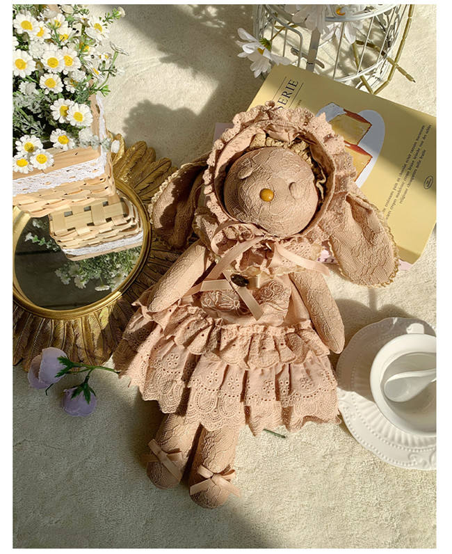 Withpuji Lamb and Kitten Doll Bag and Accessories