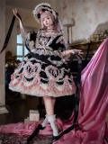 Bramble Rose Antique Cake Classic Lolita Dress Full Set