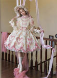 Bramble Rose Antique Cake Classic Lolita Dress Full Set