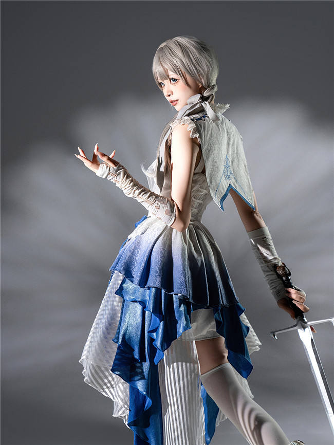 Blue Spine Lolita Jumpers, Cape and Short Pants