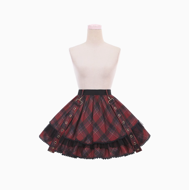 Tommy Bear ~Girl's Revolution~ Military Lolita Skirt