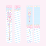 Roji Holy Scepter Above Knee Socks