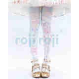 Roji Holy Scepter Above Knee Socks