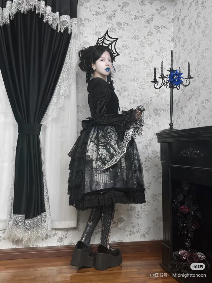 Lilith House Horrible House Gothic Lolita Dress