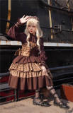 Infanta Irregular Plaid Lolita Dress