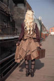Infanta Irregular Plaid Lolita Dress