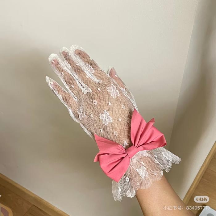 Puella Magi Madoka Magica Handmade Bonnet and Gloves Waist Belt