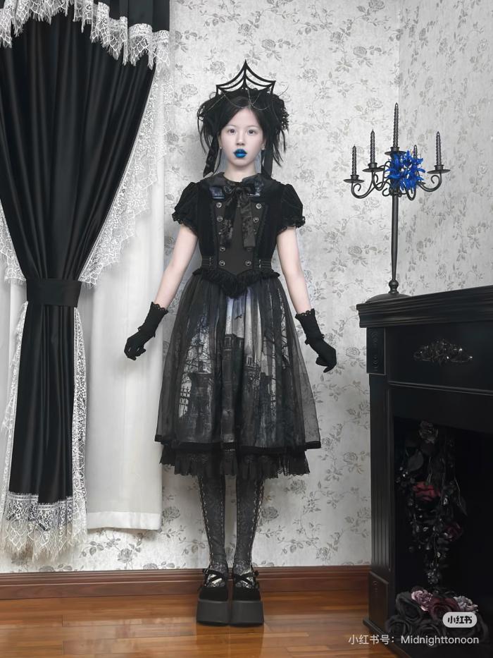 Lilith House Horrible House Gothic Lolita Dress