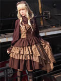 Infanta Irregular Plaid Lolita Dress