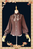 Infanta Stripe Tiered Lolita Jumper Dress, Cape and Blouse