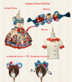 Puppy Dollhouse Sweet Lolita Dress Full Set