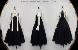 LeMiroir Moonlit Prayer Nun Lolita Dress and Cape