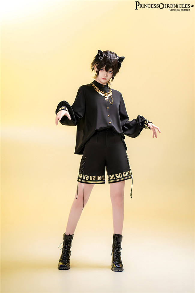 Princess Chronicles Black Cat Ouji Fashion Blouse