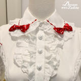 Sweet Strawberry Lolita Blouse and Detachable Sleeves