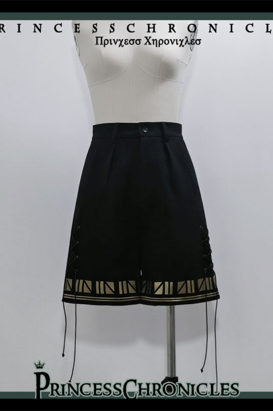 Princess Chronicles Black Cat Short Pants Ouji Fashion