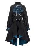 Music in Darkness Ouji Lolita Blouse, Short Pants, Long Vest and Necktie